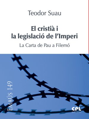 cover image of El cristià i la legislació de l'Imperi